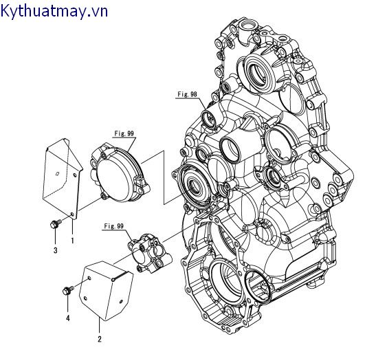 Nắp hộp số